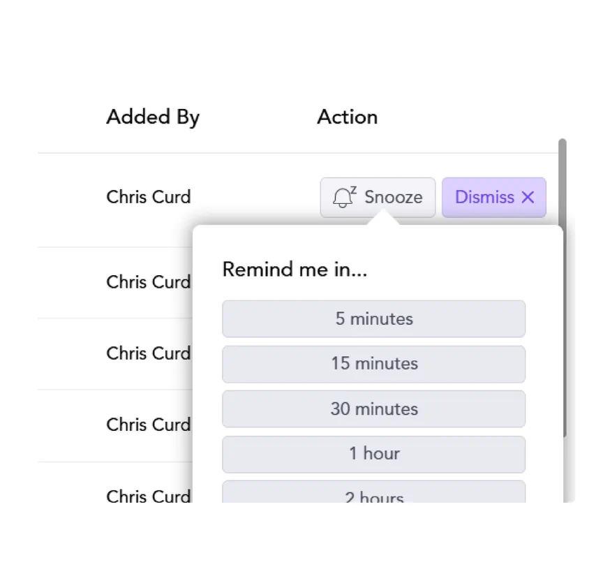 Never Miss Important Actions foreground image